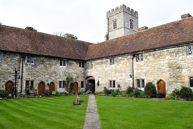 Courtyard of Cobham College