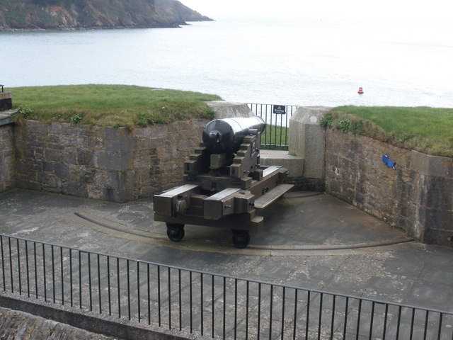 Cannon at Dartmouth Castle