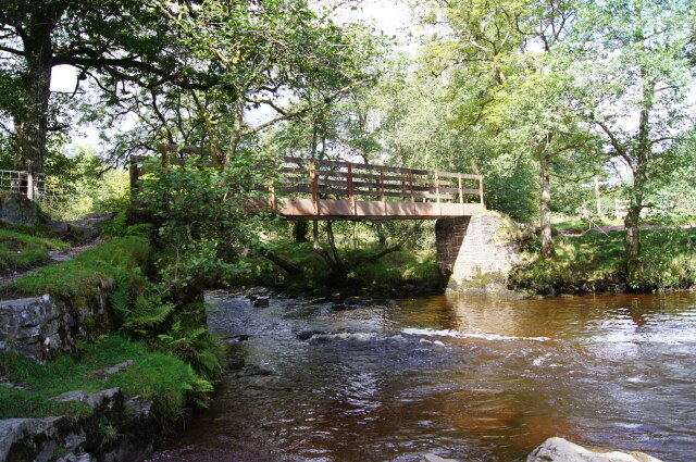 Footbridge over Afon Mellte