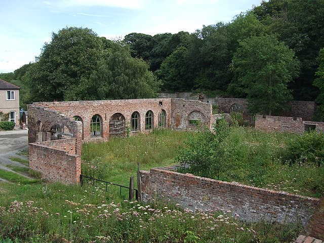 Derelict buildings of Greenfield Mill