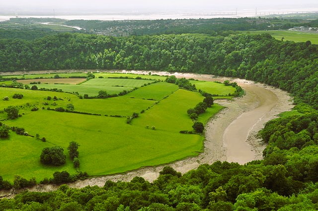 View of the Wye and Severn from Eagle's Nest