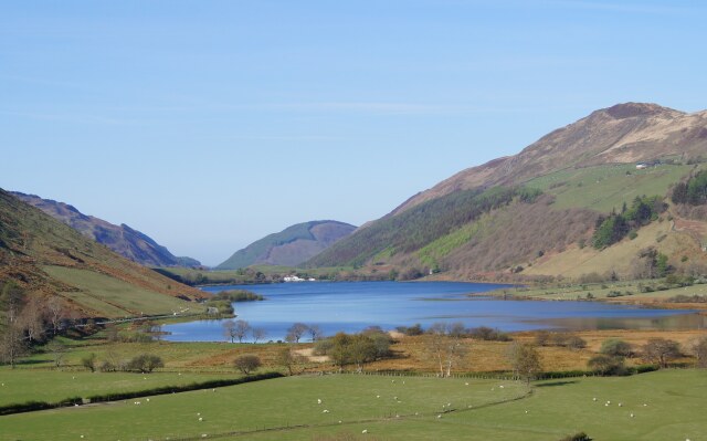 View to Tal-y-Llyn Lake from the A487