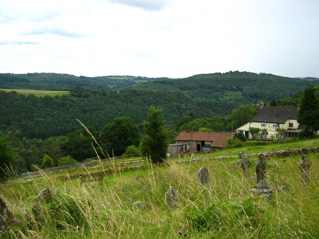 Countryside view from Old Penallt Church