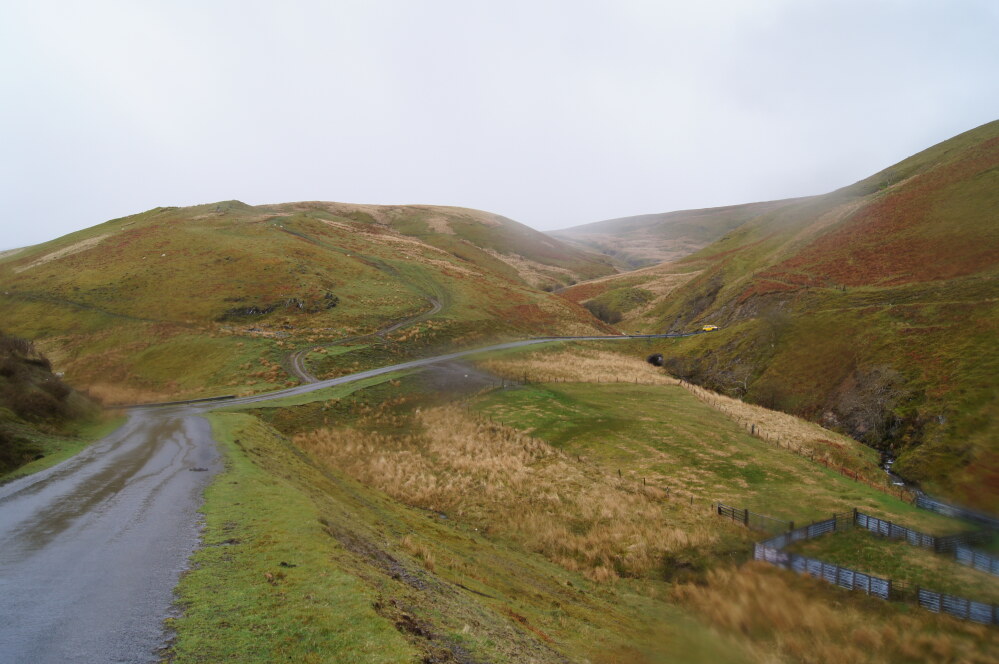The road to Llyn Brianne