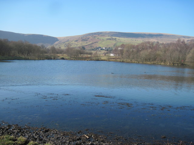 Lake in Dare Valley Country Park