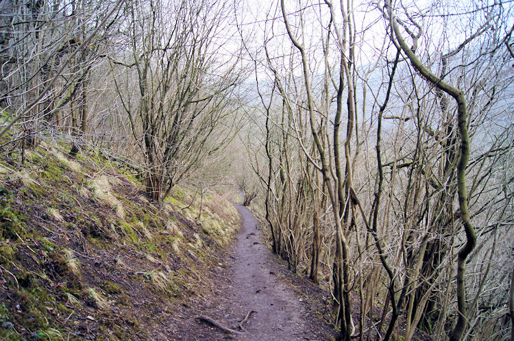 Following the path into Monsal Dale