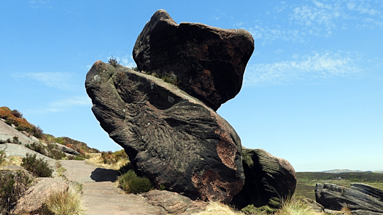 Curious shape on the Roaches