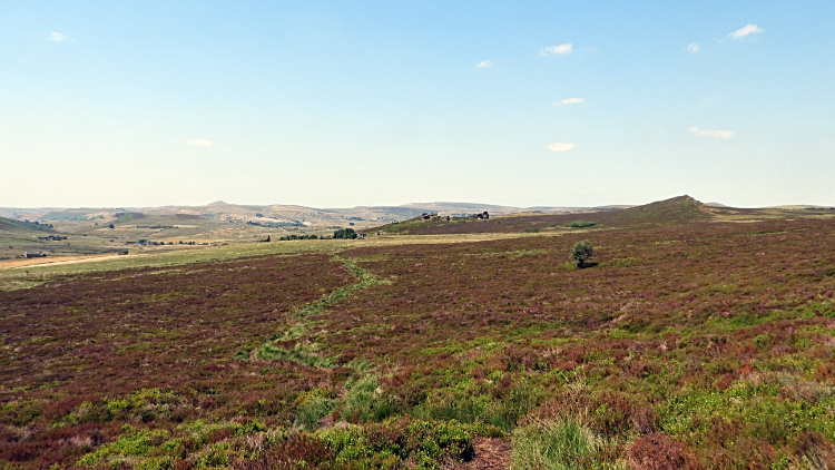 The way from Ramshaw Rocks