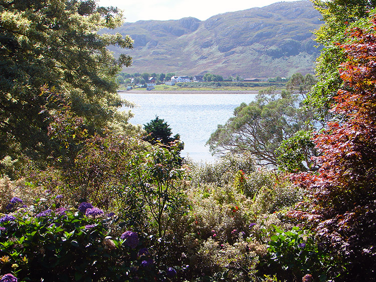 View of Loch Ewe from Inverewe Garden