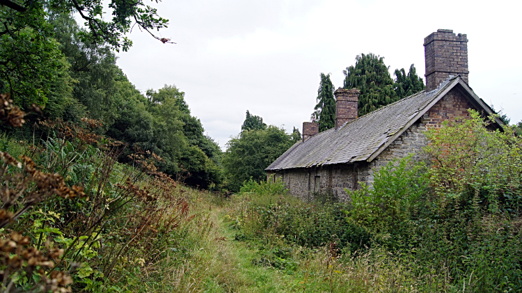 Remote dwelling east of Bury Ditches