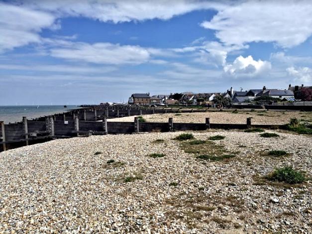 Looking towards Whitstable from Seasalter