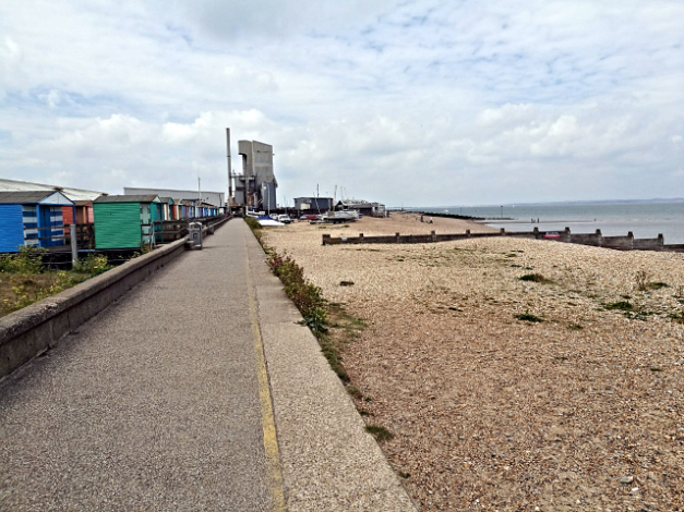 Colourful Beach Huts in Whitstable