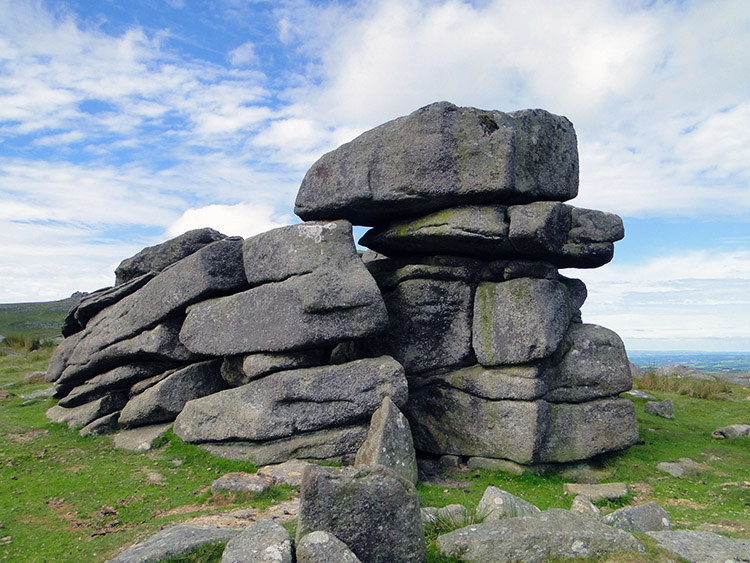 Stone outcrop on Rowtor