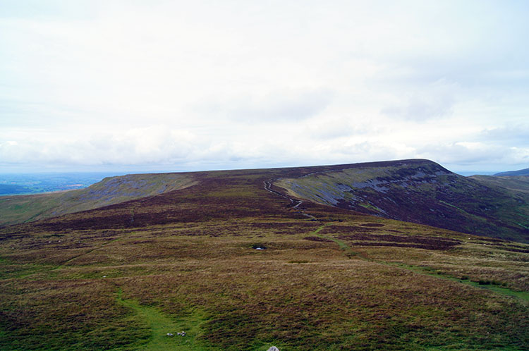 The romantic expanse of the Black Mountain uplands