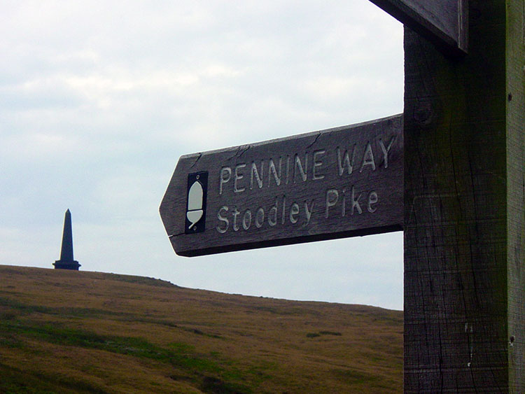 The way to Stoodley Pike