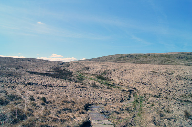 Path across the Pennine Moors