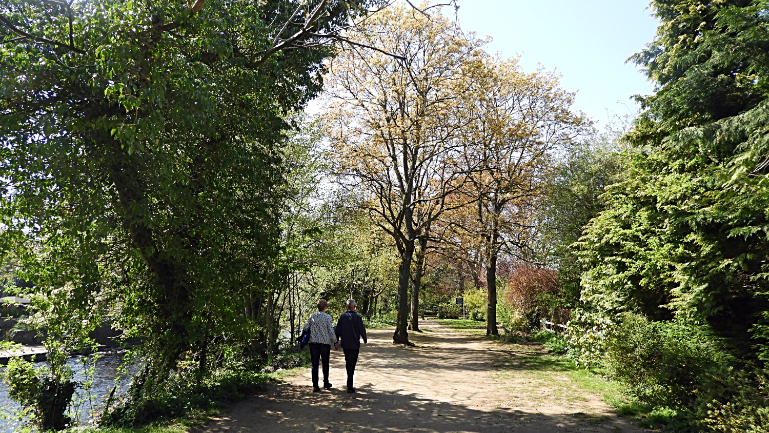 Path in Ilkley Riverside Gardens
